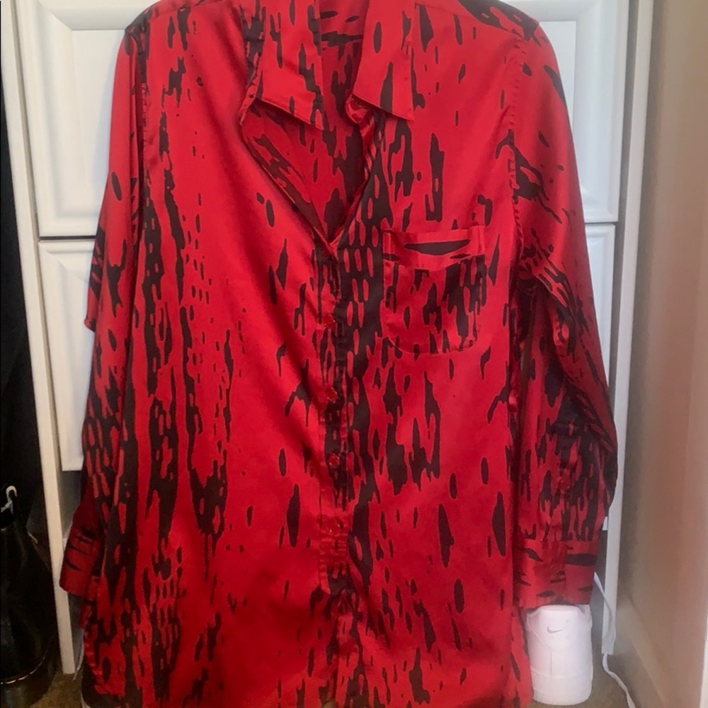 Red Blouse